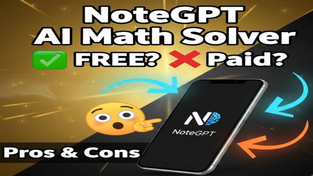 NoteGPT AI Math Solver