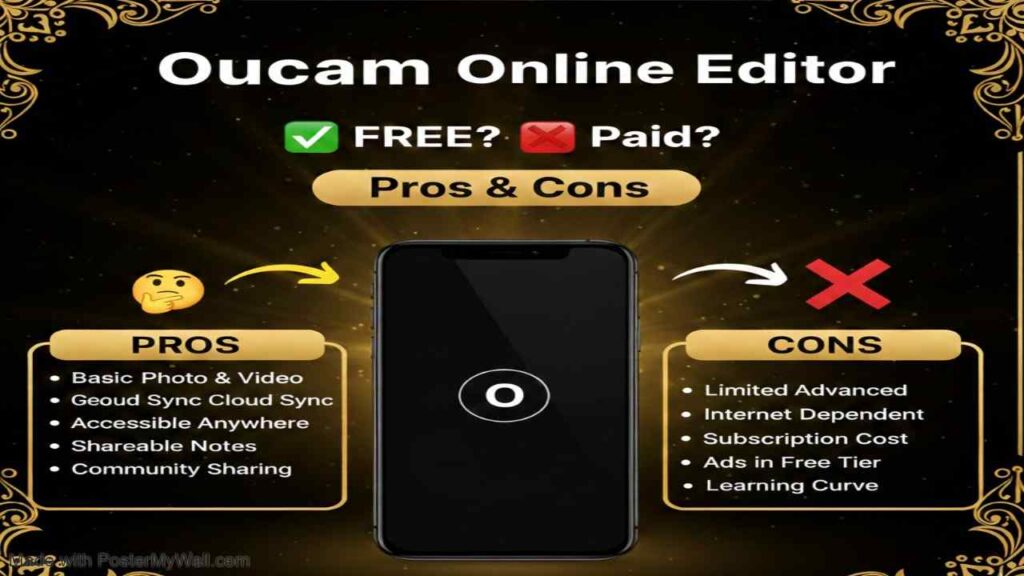 Oucam Online Editor