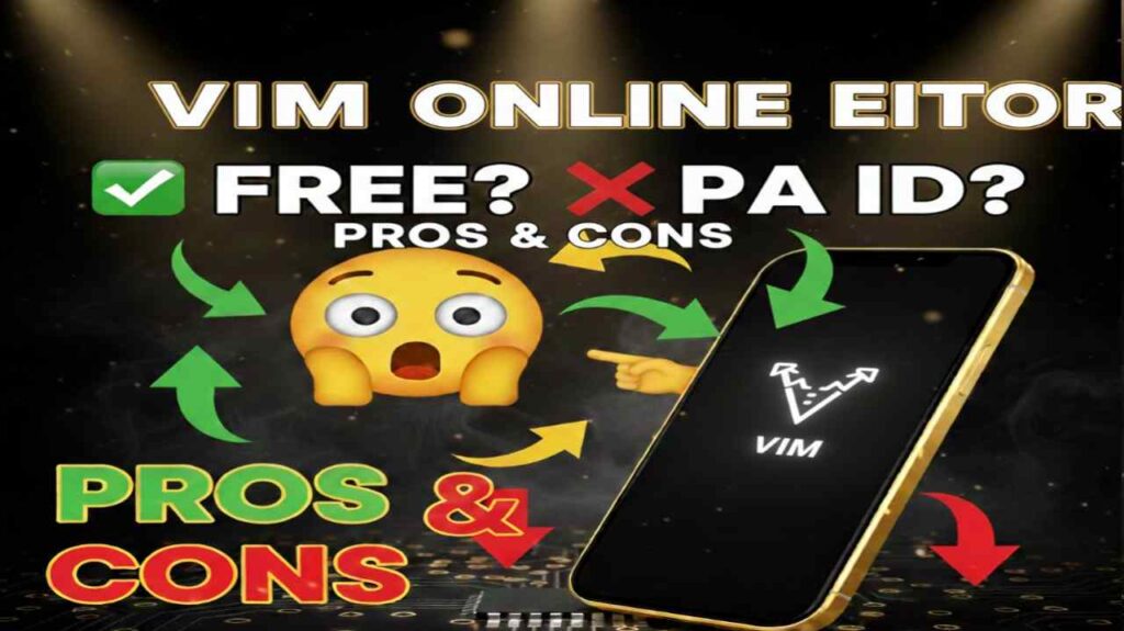 Vim Online Editor