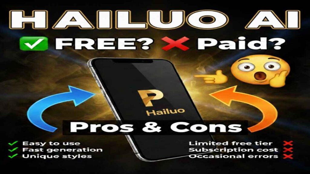 Hailuo AI Is Free Or paid, Alternative, Pricing, Pros and Cons