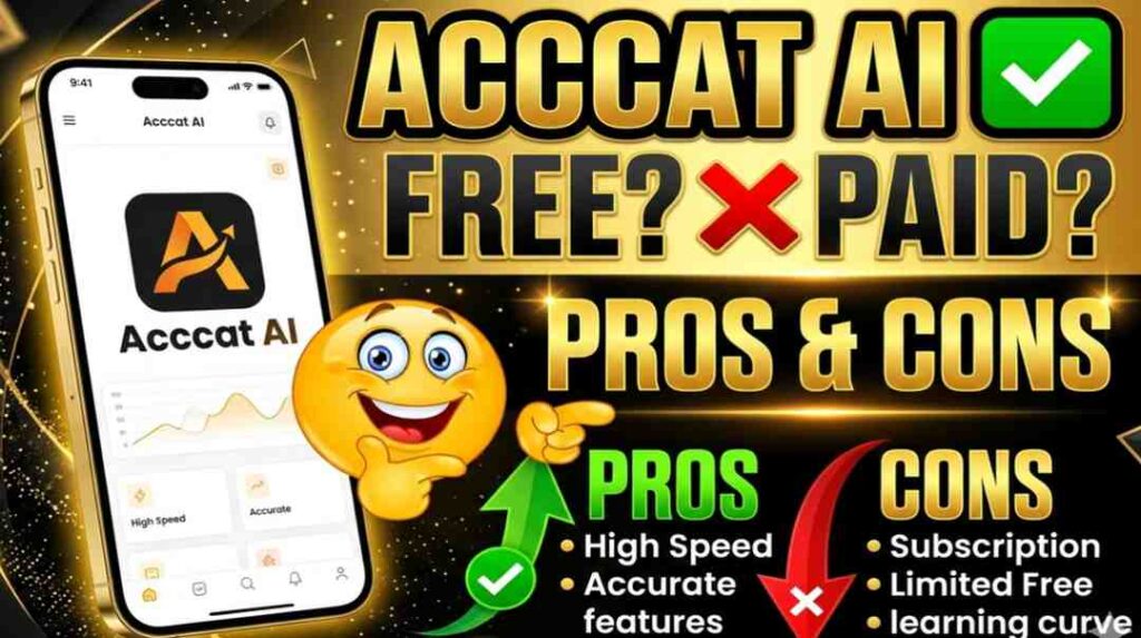 Acccat AI Review, Free, Alternative, Pricing, Pros and Cons
