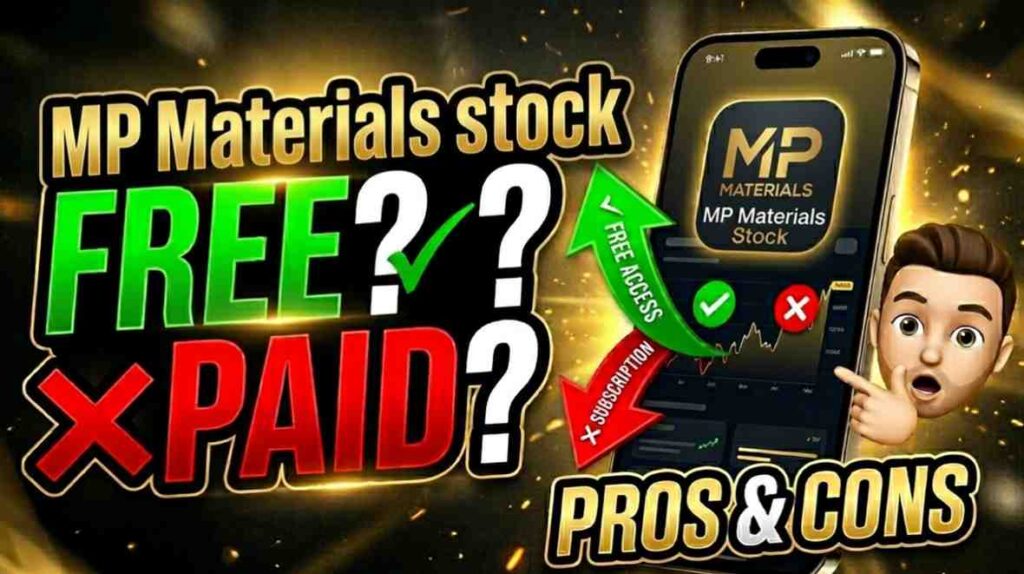 MP Materials stock