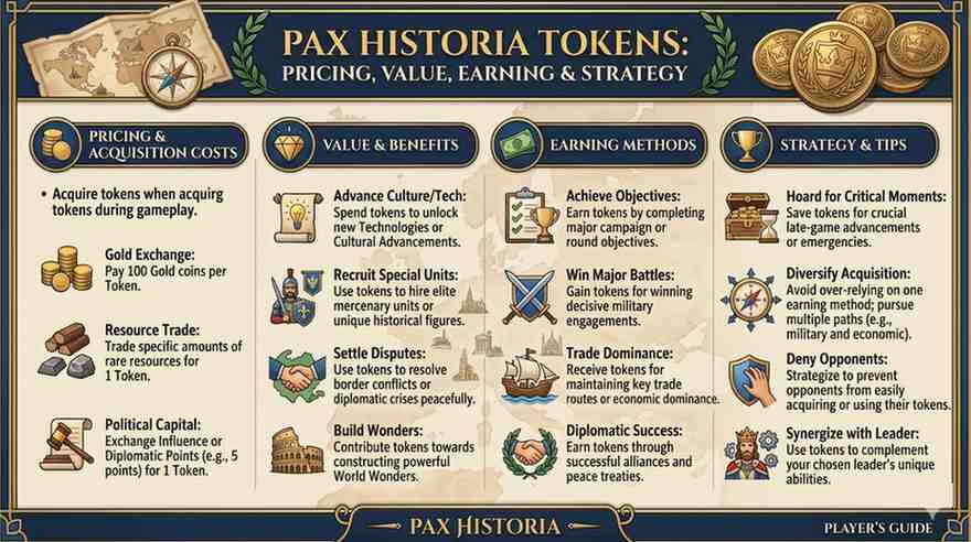 Pax Historia Tokens